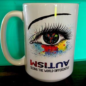 Colorful Eye Design Mug